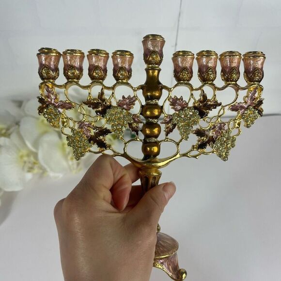 Matashi Crystals Candelabra with crystals - Picture 5 of 9